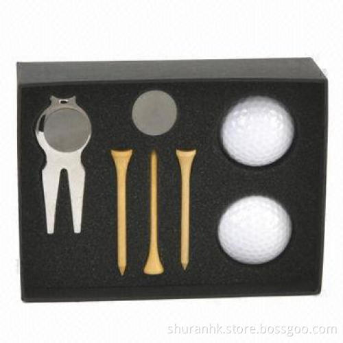 Golf gift set, customized logos are welcome